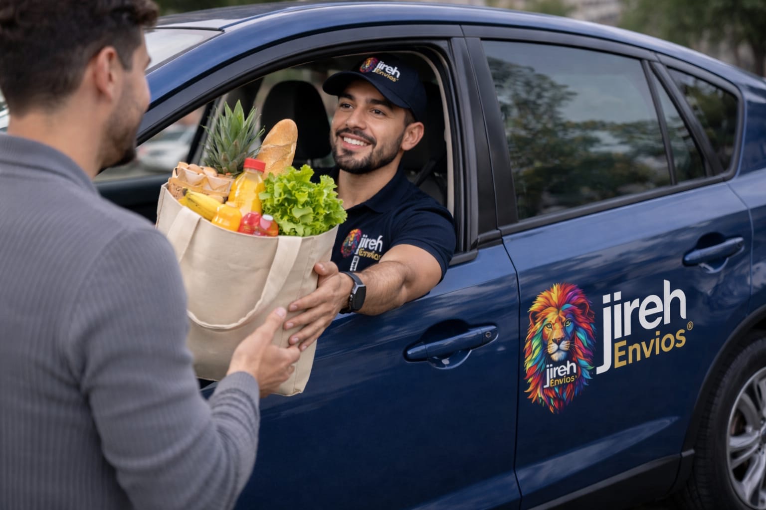 Entrega de despensa de Jireh Envíos